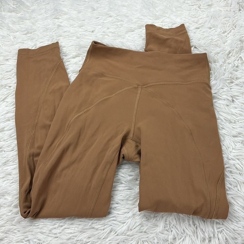 Lululemon Get Centred High Rise Tight 25" Saddle Brown